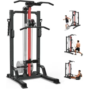 Pull Up Bar Power Tower Dip Station,Cable Machine