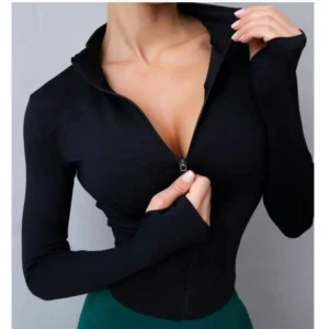 Zip Up Long Sleeve Jacket